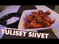 Tuliset siivet  wings kastike  aurajuustokastike