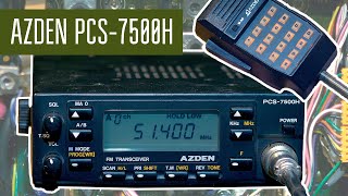 AZDEN PCS-7500H радиостанция на диапазон 50 МГц