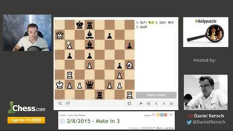 Your Daily Chess Puzzle: February 8th, 2015!