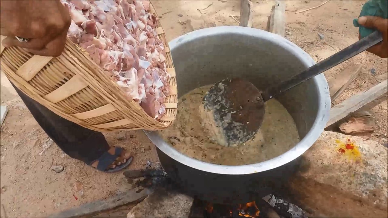 16 KG Mutton Cooking in My Village | Cooking Mutton Curry - YouTube