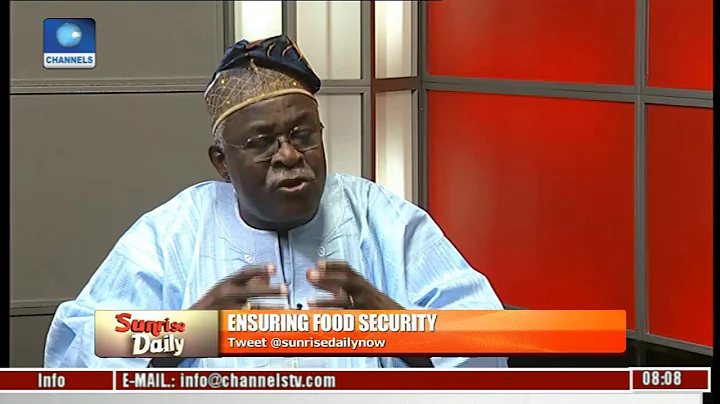 President IFAD 'Kanayo Nwanze' Speaks On Ensuring Food Secuirty In Nigeria Pt 4