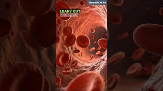 Leaky Gut Syndrome Animation Human Anatomy Stomach Ai Art 02 By Stomach