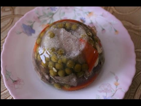 Video: How To Make Aspic From The Tongue