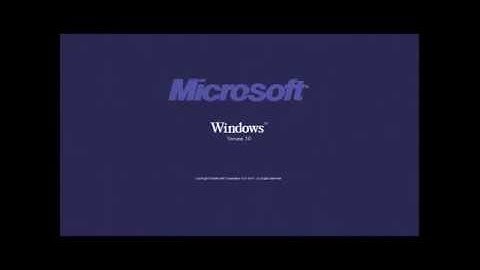 Hidden Windows 3.0 Startup Sound