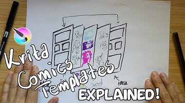 Understanding the Krita Comics Template