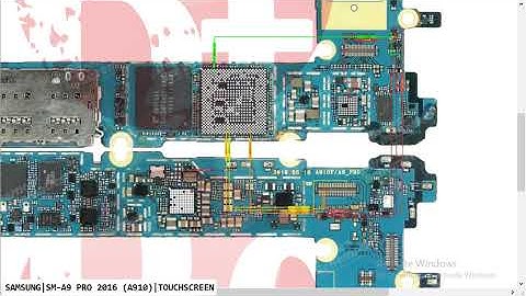 Samsung A9 PRO 2016 SM A910 Touche Notwarking Problem Hardware Solution