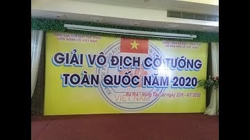 Trực tiếp. Uông Dương Bắc (BDU) vs Trềnh A Sáng (TP HCM). ván 2 cờ tiêu chuẩn A1 2020
