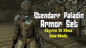 Stendarr Paladin Armor Set | By NordwarUA Skyrim SE Xbox One Mods