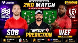 SOB vs WEF Dream11 Prediction Today | Playing 11 | Pitch Report | Captain & Vice Captain screenshot 3