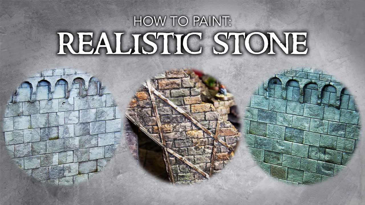 ULTIMATE Stone painting guide! ~ Realistic Stonework made EASY