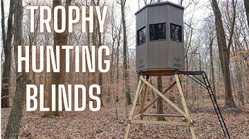 The Best Hunting Blind - Trophy Hunting Blinds 6ft Pro Octagon - How to Assemble and Features