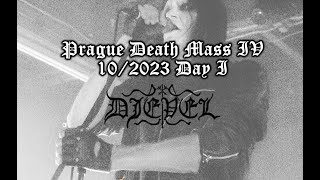 Prague Death Mass IV (Day1) - Djevel/Diocletian/Mortuary Drape/Baxaxaxa + (Prague, 27-10-23)