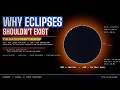 Why Eclipses Should Be Impossible — The Math Is Terrifying