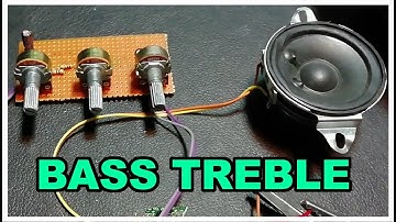 How to make base treble control circuit