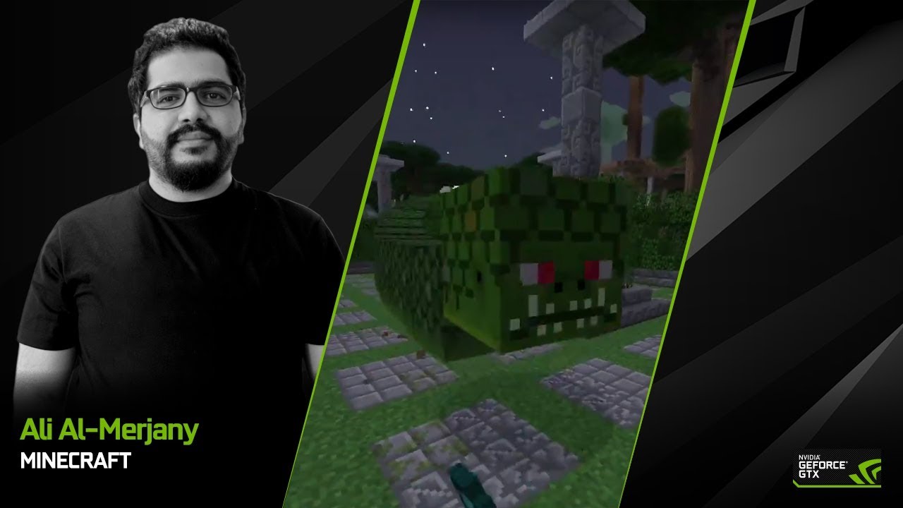 المرجاني يستكشف غابات ماين كرافت بدقة الـ4K