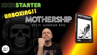 Mothership RPG Kickstarter Unboxing! - Sci-fi Horror OSR Boxed Set