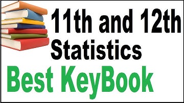 Best keybooks for  11th and 12th class statistics,best handbooks for ics part 1 and part 2 stats