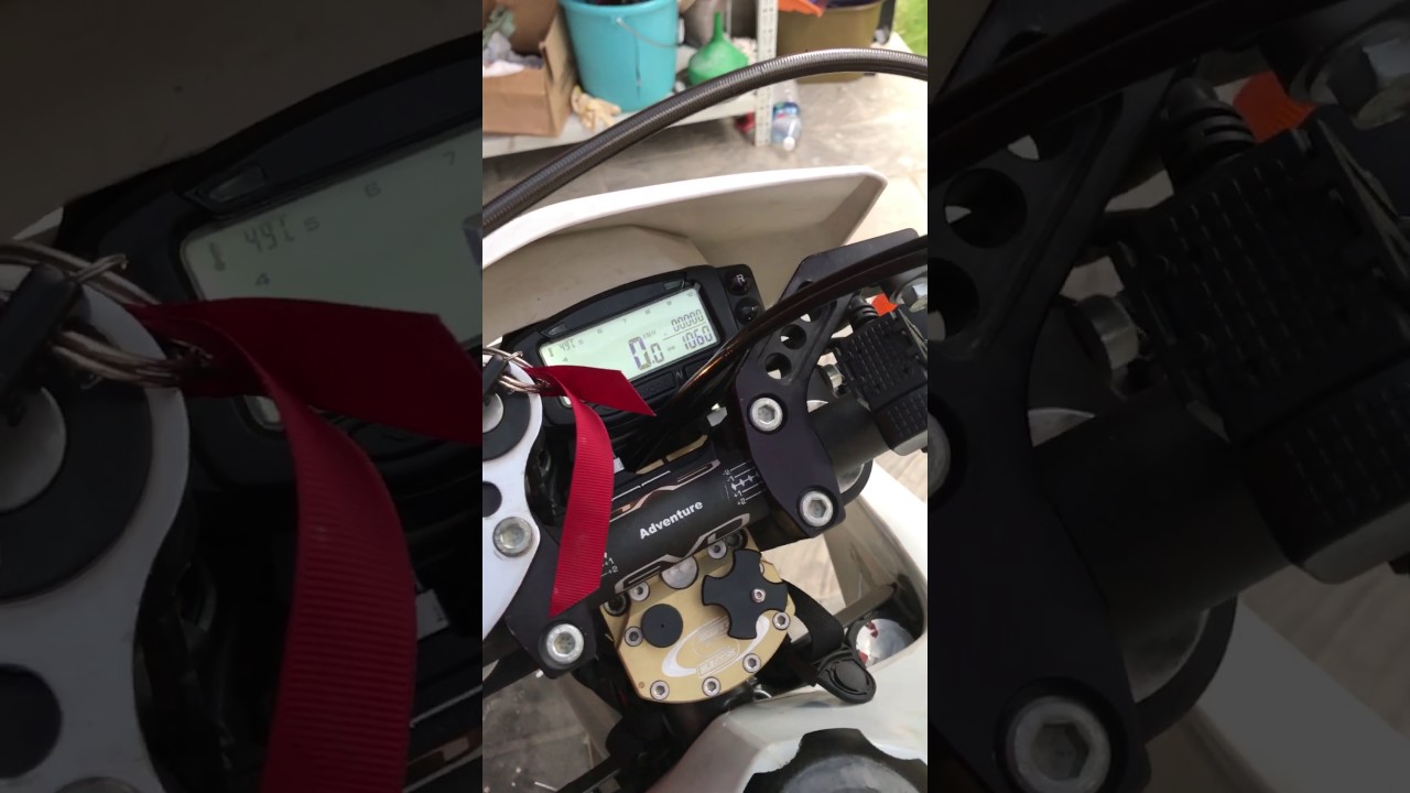 Drz400 idle issues YouTube