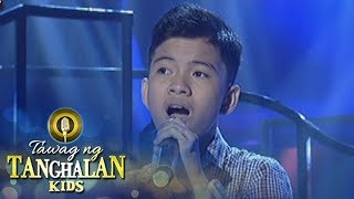 Tawag ng Tanghalan Kids: Romeo Espino | Imagine