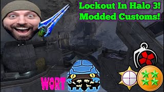 Overkill On The New Halo 3 Lockout Map! Nice Snipes!