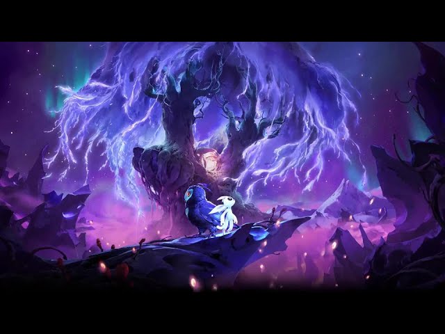 Ori And The Will Of The Wisps OST / Main Theme / 10 hours | Black Screen