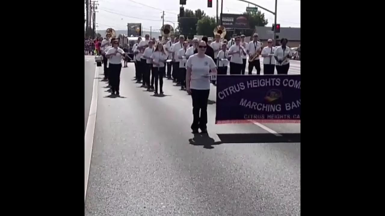 CHCMB at Orangevale Pow Wow Days Parade YouTube