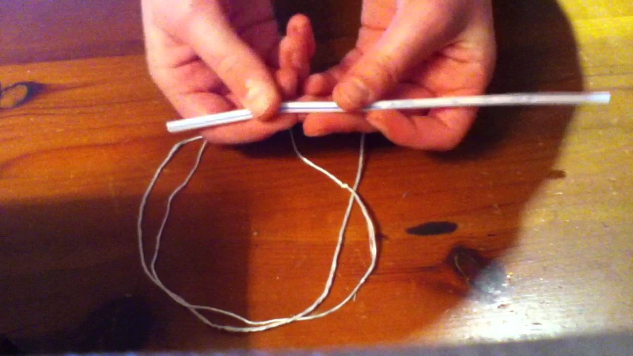 tour de magie facile avec une paille