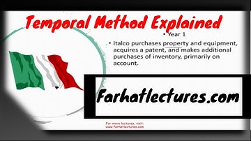 Temporal method Translating Foreign Currency Financial Statements |  Re-measurement Method |CPA Exam