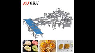 Moon cake packaging machine,bread packaging machine,biscuit packaging machine,flow wrapper,flow-pack