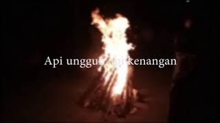 API TELAH MENYALA - Pramuka ( music karaoke )