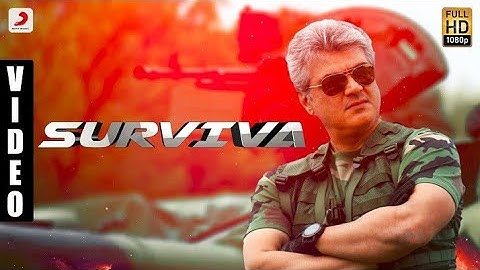 Surviva (Only Music) - Vivegam | Ajith Kumar | Anirudh | Siva #vivegam #surviva @Mahiraj_Edit