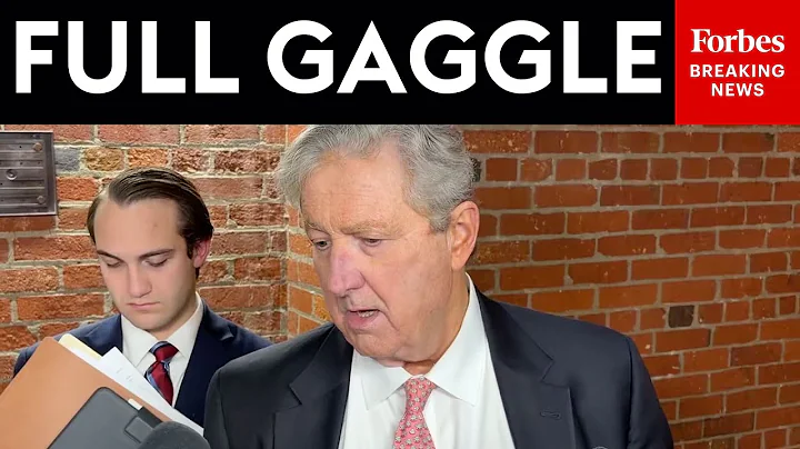 FULL GAGGLE: John Kennedy Takes Questions About Boat Strikes, Healthcare, NDAA