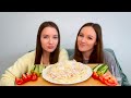 МУКБАНГ ПАСТА КАРБОНАРА С БЕКОНОМ МНОГО СЫРА РЕЦЕПТ ответы на вопросы MUKBANG PASTA CARBONARA