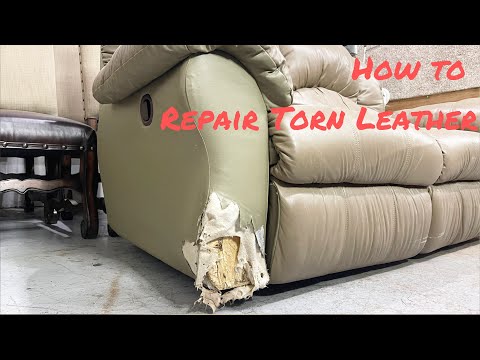 Leather Repairs & Restoration  MRT Group Furniture Restoration