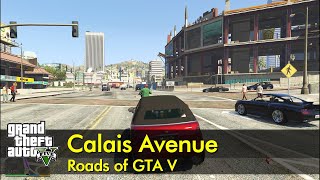 Calais Avenue Roads Of Gta V