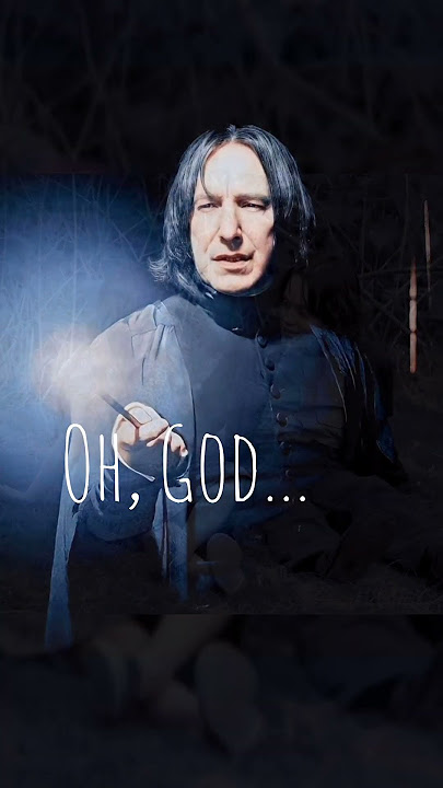 The love Snape had for Lily completely changed my thoughts about him...#SeverusSnape #LilyEvans