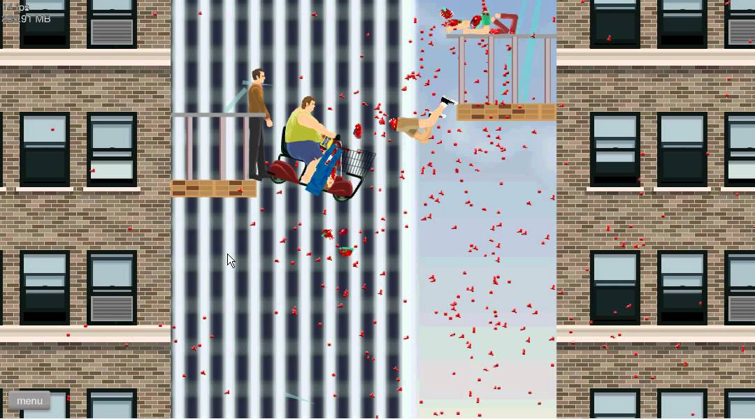 Happy wheels (Balcony Terror) - YouTube