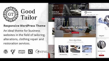 Good Tailor - Fashion & Tailoring Services WordPress Theme | Themeforest Website Templates and