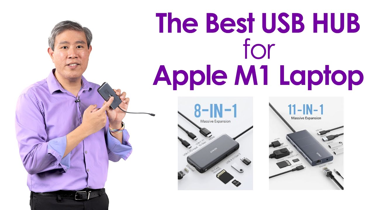 Picking the Best Anker USB C Hub for your Apple M1 Laptop - YouTube