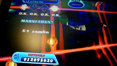 DDR Hottest Party 3 Kimono Princess (balance board) Difficult no FC AA