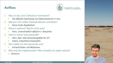 UzL Programmieren, Programmierkurs Java S06 E01: Java Collections Library