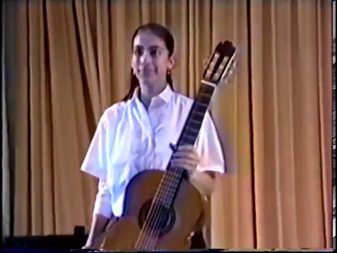 Gaëlle Solal's first recital (Danza 5. E. Granados)