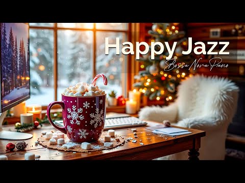 Happy Winter Jazz Good Mood Morning Jazz Cafe Upbeat Bossa Nova Piano For Stress Relief