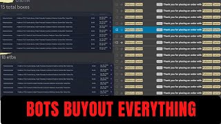 Scalpers and Bots have found a way around the Pokemon Center Queue System
