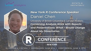 Daniel Chen- Combining Analysis Work w/ Reports & Presentations What I Would Change About My Dissert
