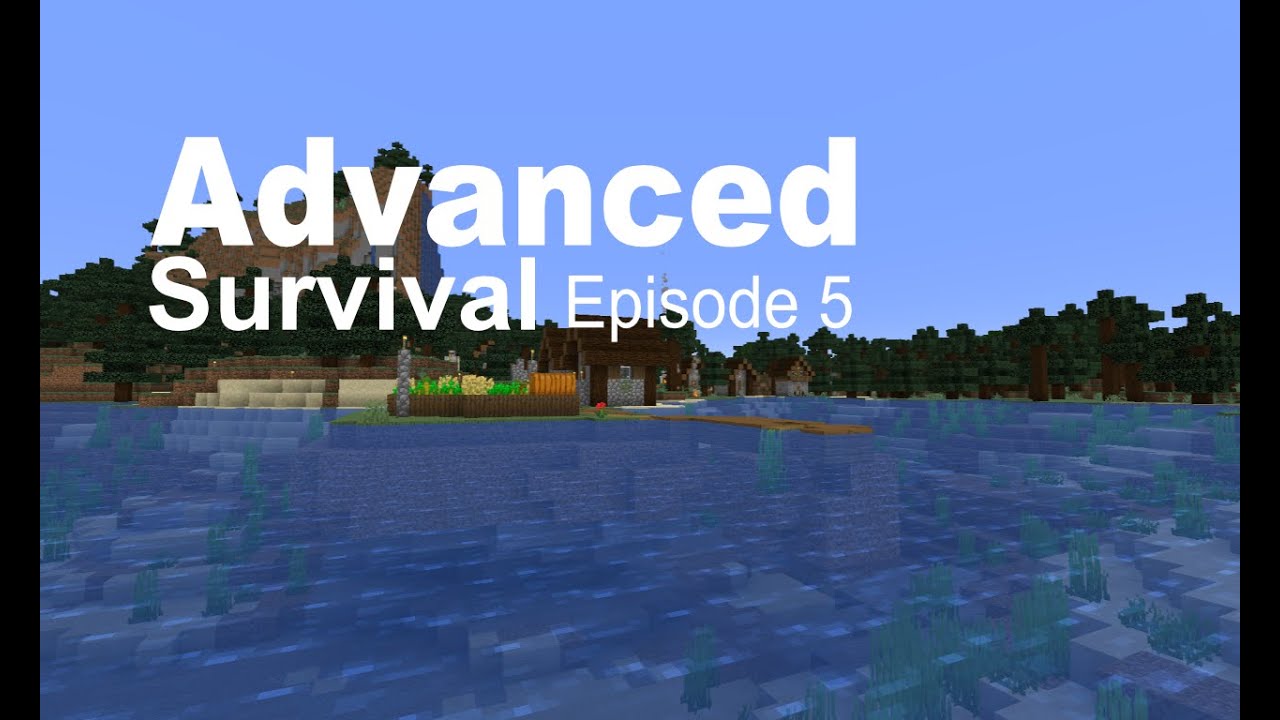 Advanced Survival: Episode 5 (The Village) - Minecraft - YouTube
