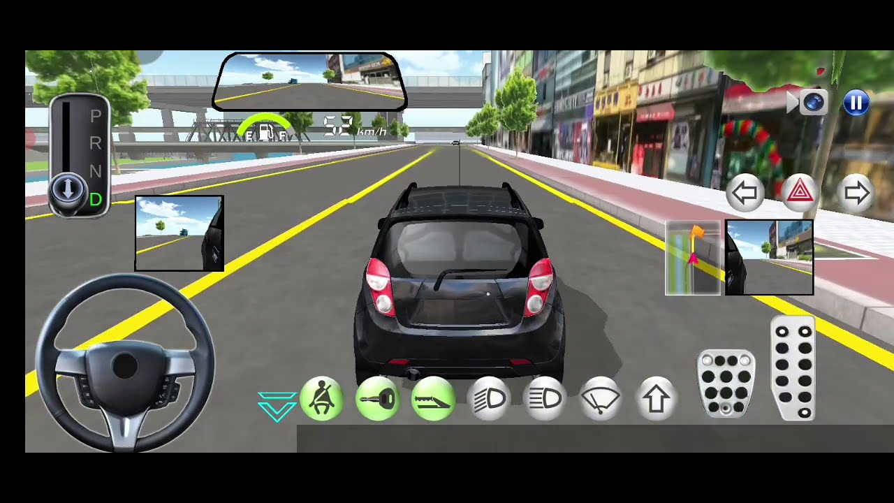 New Black Alto is ready for parking - 3d driving class android game||Car Game