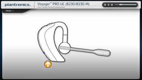 Plantronics Voyager PRO UC with CUPC Interactive Setup Guide (iPhone sample video)