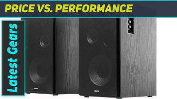 Edifier R2850DB 3-Way Active Speakers Review - High-End Audio Experience!