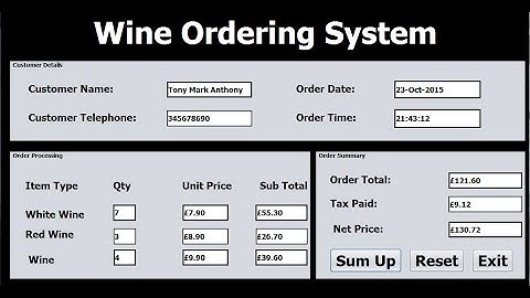 How to Create Ordering Systems in Java NetBeans - Tutorial 2